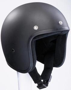 Bandit Jet Motorcycle Helmet - Matt Black